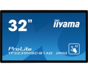 iiyama ProLite TF3239MSC-B1AG touch screen-monitor 80 cm (31.5\") 1920 x 1080 Pixels Multi-touch Multi-gebruiker Zwart