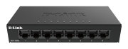 D-Link DGS-108GL Unmanaged Gigabit Ethernet (10/100/1000) Zwart