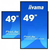 iiyama ProLite TF4939UHSC-B1AG touch screen-monitor 124,5 cm (49\") 3840 x 2160 Pixels Multi-touch Multi-gebruiker Zwart