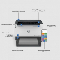 HP LaserJet Tank 2504dw printer, Zwart-wit, Printer voor Bedrijf, Print, Dubbelzijdig afdrukken
