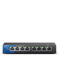 Linksys 8-poorts Desktop Gigabit-switch voor bedrijven (LGS108)