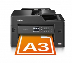 Brother 5 in 1 - Netwerk A3/A4 kleurenprinter - flatbed kleurencopier - kleurenscanner - kleurenfax - interne duplexunit & Wirel