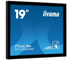 iiyama ProLite TF1934MC-B7X touch screen-monitor 48,3 cm (19\") 1280 x 1024 Pixels Multi-touch Zwart