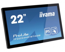 iiyama ProLite TF2234MC-B7AGB touch screen-monitor 54,6 cm (21.5\") 1920 x 1080 Pixels Multi-touch Multi-gebruiker Zwart