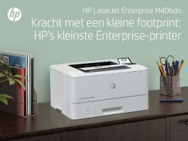 HP LaserJet Enterprise M406dn, Print, Compact formaat; Optimale beveiliging; Dubbelzijdig printen; Energiezuinig; Printen via US
