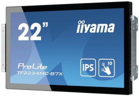 iiyama ProLite TF2234MC-B7X touch screen-monitor 54,6 cm (21.5\") 1920 x 1080 Pixels Multi-touch Multi-gebruiker Zwart