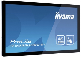 iiyama ProLite TF5539UHSC-B1AG touch screen-monitor 139,7 cm (55\") 3840 x 2160 Pixels Multi-touch Multi-gebruiker Zwart