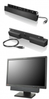 Lenovo USB Soundbar Zwart 2.0 kanalen 2,5 W