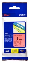 Brother TZe-421 labelprinter-tape Zwart op rood