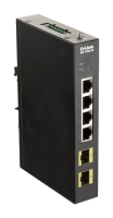 D-Link DIS-100G-6S netwerk-switch Unmanaged Gigabit Ethernet (10/100/1000) Zwart
