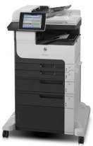 HP LaserJet Enterprise MFP M725f, Afdrukken, kopiëren, scannen, faxen, Invoer voor 100 vel; Printen via de USB-poort aan voorzij