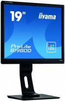 iiyama ProLite B1980D-B1 computer monitor 48,3 cm (19\") 1280 x 1024 Pixels SXGA LED Zwart