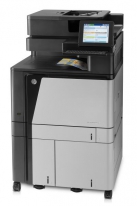HP Color LaserJet Enterprise Flow M880z+ multifunctionele printer, Printen, kopiëren, scannen, faxen, Invoer voor 200 vel; Print
