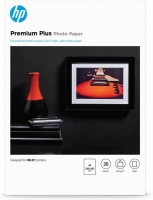 HP Premium Plus matglanzend fotopapier, 20 vel, A4/210 x 297 mm