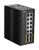 D-Link DIS‑300G‑14PSW Managed L2 Gigabit Ethernet (10/100/1000) Power over Ethernet (PoE) Zwart