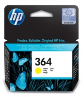 HP 364 Yellow Ink Cartridge inktcartridge 1 stuk(s) Origineel Geel