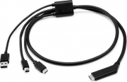 HP Reverb G2 USB-kabel 1 m USB B USB A/Mini-USB B Zwart