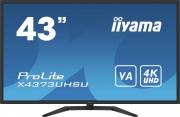 iiyama ProLite X4373UHSU-B1 computer monitor 108 cm (42.5\") 3840 x 2160 Pixels 4K Ultra HD Zwart