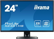 iiyama ProLite X2481HS-B1 LED display 59,9 cm (23.6\") 1920 x 1080 Pixels Full HD Zwart