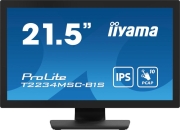 iiyama ProLite T2234MSC-B1S computer monitor 54,6 cm (21.5\") 1920 x 1080 Pixels Full HD Touchscreen Zwart
