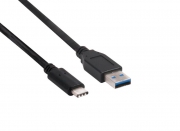 CLUB3D USB 3.1 Type-C naarType-A Cable 10Gbps PD 60W M/M 1m/3.28ft