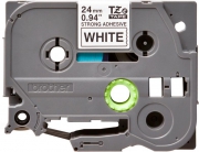 Brother TZe-S251 labelprinter-tape Zwart op wit