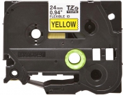 Brother TZe-FX651 labelprinter-tape Zwart op geel TZ