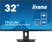 iiyama ProLite XUB3293UHSN-B5 computer monitor 80 cm (31.5\") 3840 x 2160 Pixels 4K Ultra HD LCD Zwart
