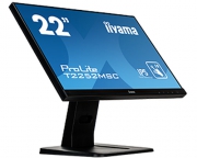 iiyama ProLite T2252MSC-B1 touch screen-monitor 54,6 cm (21.5\") 1920 x 1080 Pixels Multi-touch Zwart