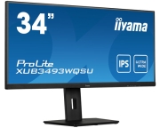 iiyama ProLite XUB3493WQSU-B5 computer monitor 86,4 cm (34\") 3440 x 1440 Pixels UltraWide Quad HD LED Zwart