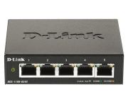 D-Link DGS-1100-05V2 netwerk-switch Managed L2 Gigabit Ethernet (10/100/1000) Zwart