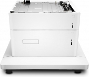 HP Color LaserJet 1 x 550/2000-Sheet papierinvoer en standaard