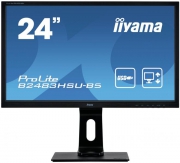iiyama ProLite B2483HSU-B5 computer monitor 61 cm (24\") 1920 x 1080 Pixels Full HD LED Zwart