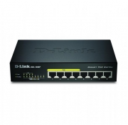 D-Link DGS-1008P/E netwerk-switch L2 Power over Ethernet (PoE) Zwart