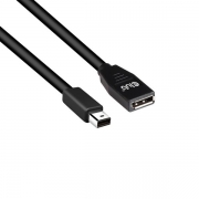 CLUB3D Mini DisplayPort to DisplayPort1.4 Extensie Cable 8K60Hz DSC1.2 HBR3 HDR M/F 1m