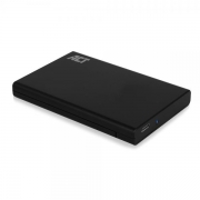 ACT AC1225 behuizing voor opslagstations HDD-/SSD-behuizing Zwart 2.5\"