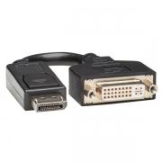 Tripp Lite P134-000 video kabel adapter 0,15 m Displayport DVI-I Zwart