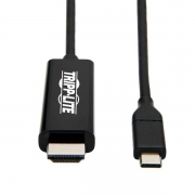 Tripp Lite U444-003-H4K6BE USB grafische adapter 4096 x 2160 Pixels Zwart