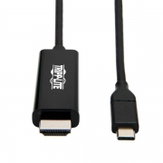 Tripp Lite U444-006-H4K6BE USB grafische adapter 4096 x 2160 Pixels Zwart