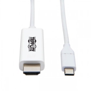 Tripp Lite U444-006-H4K6WE USB grafische adapter 4096 x 2160 Pixels Wit