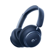 Anker Space Q45 Hoofdtelefoons Bedraad en draadloos Hoofdband Oproepen/muziek USB Type-C Bluetooth Blauw