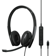 EPOS | SENNHEISER Tweezijdige on-ear USB-C-headset met ANC, gecertificeerd voor Microsoft Teams