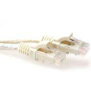 ACT IS8403 netwerkkabel Ivoor 3 m Cat6 U/UTP (UTP)