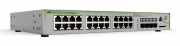 Allied Telesis AT-GS970M/28PS-30 netwerk-switch Managed L3 Gigabit Ethernet (10/100/1000) Power over Ethernet (PoE) Grijs