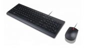 Lenovo Essential toetsenbord USB Belgisch, Engels Zwart