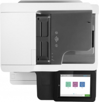 HP LaserJet Enterprise MFP M635fht, Printen, kopiëren, scannen, faxen, Printen via USB-poort aan de voorzijde; Scannen naar e-ma