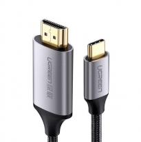 Ugreen 50570 video kabel adapter 1,5 m USB C HDMI Type A (Standaard) Zwart