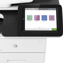 HP LaserJet Enterprise MFP M528f, Printen, kopiëren, scannen, faxen, Printen via usb-poort aan voorzijde; Scannen naar e-mail; D