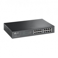 TP-Link TL-SG1016PE netwerk-switch Managed Gigabit Ethernet (10/100/1000) Power over Ethernet (PoE) Zwart