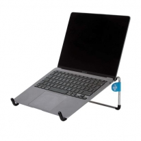 R-Go Tools R-Go Steel Basic Laptopstandaard, zilver